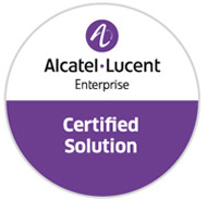 Zertifikat: Alcatel Lucent Enterprise Certified Solution (Bild: Alcatel Lucent)